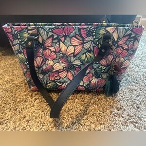 Women’s Sakroots Purse with Butterflies